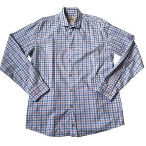 Trend by F/X Fusion Multicolor Modern Fit Button Up Shirt Men's Size Large 26-13